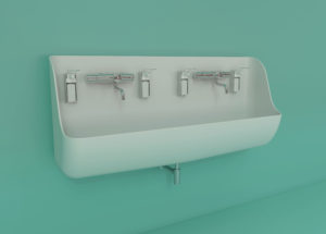 ABRA Medical double sink
