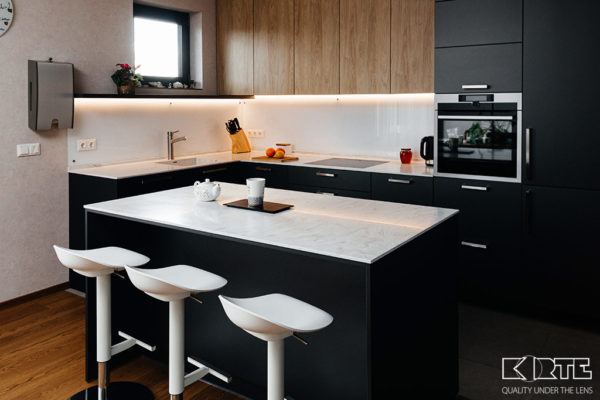 Corian®️Limestone Prima virtuves virsma 10 Virtuves virsma un sala