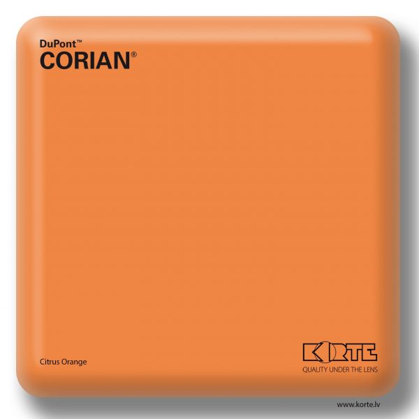Corian Citrus Orange