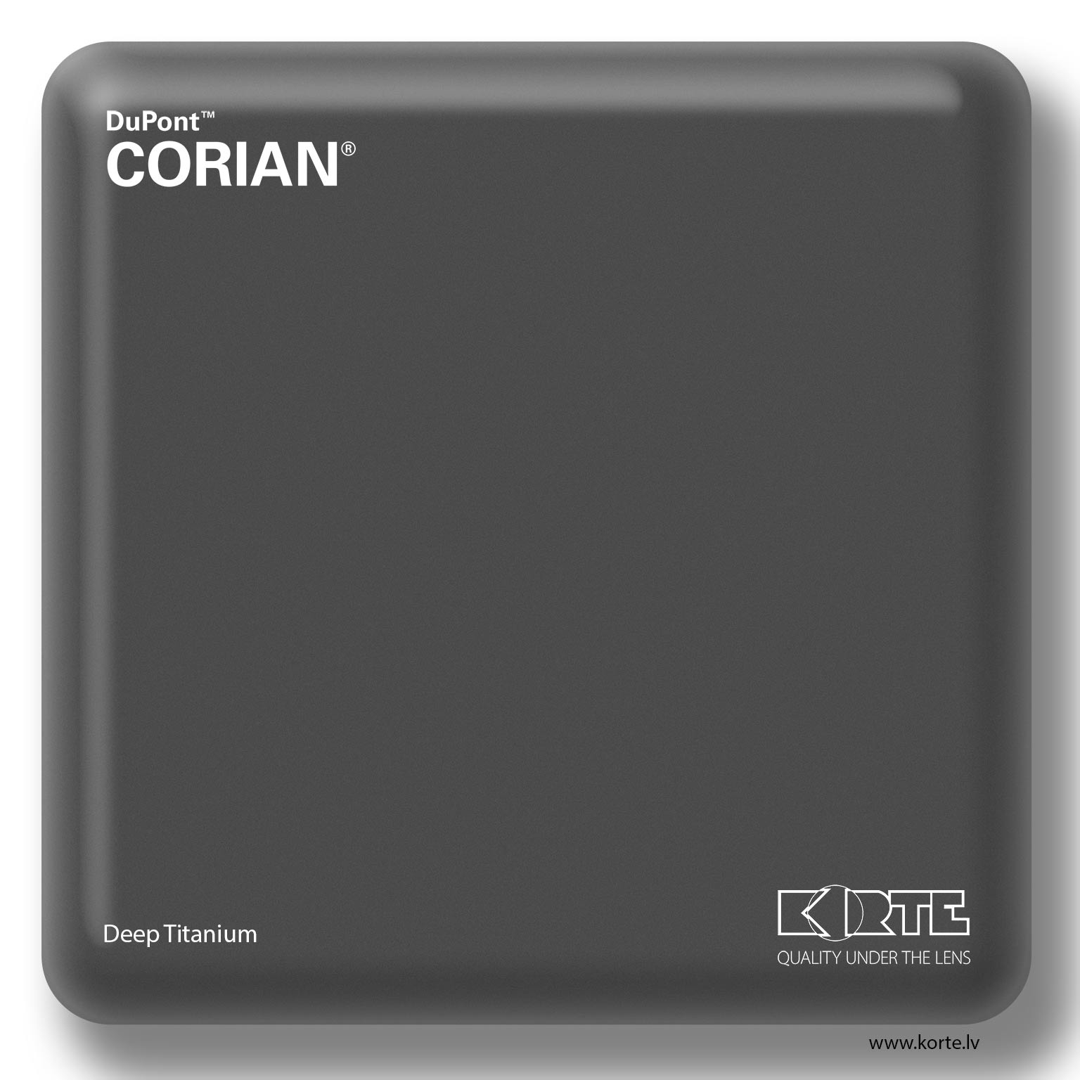 Corian Deep Titanium
