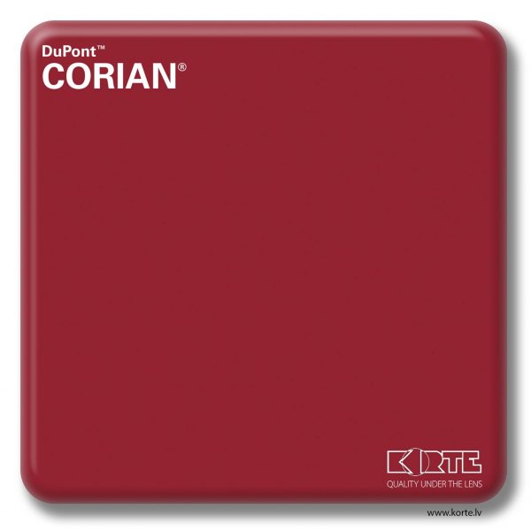 DuPont Corian Royal Red