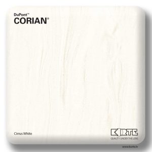 DuPont Corian Cirrus White