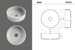 D 550