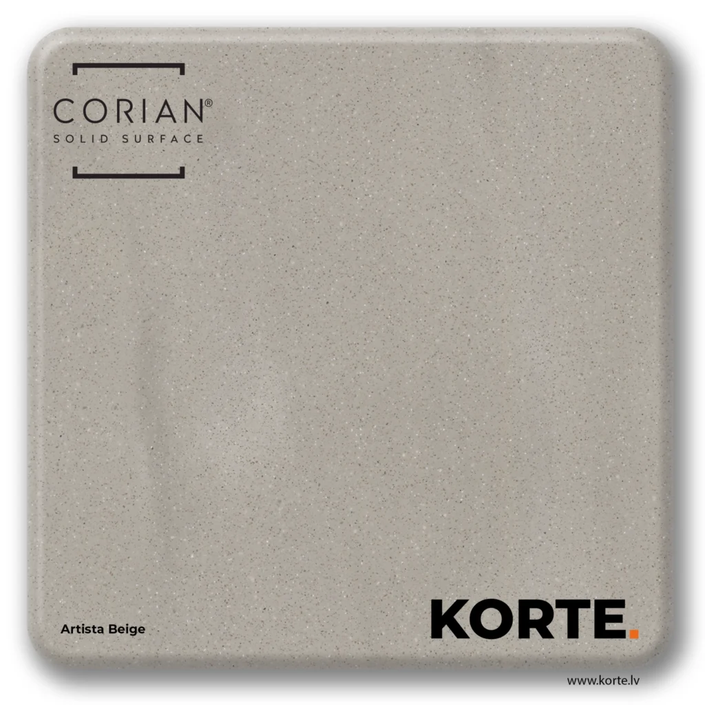 Corian sample Artista Beige