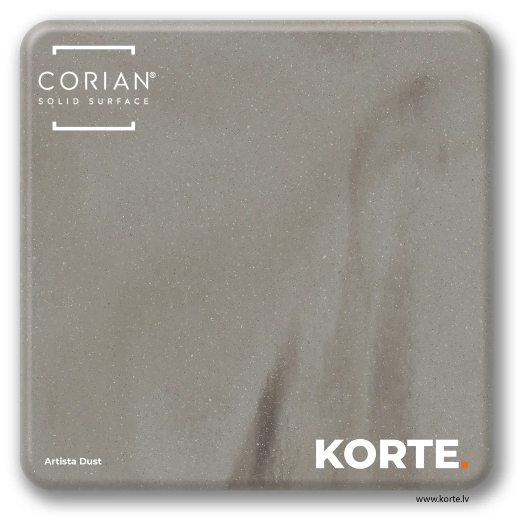 Corian sample Artista Dust