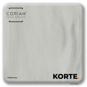 Corian sample Artista Grey
