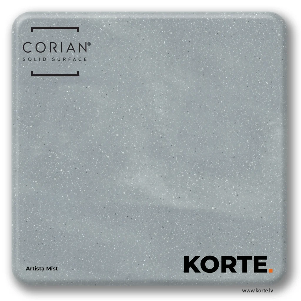 Corian sample Artista Mist