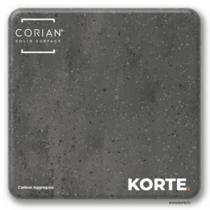 Corian sample Carbon Aggregate