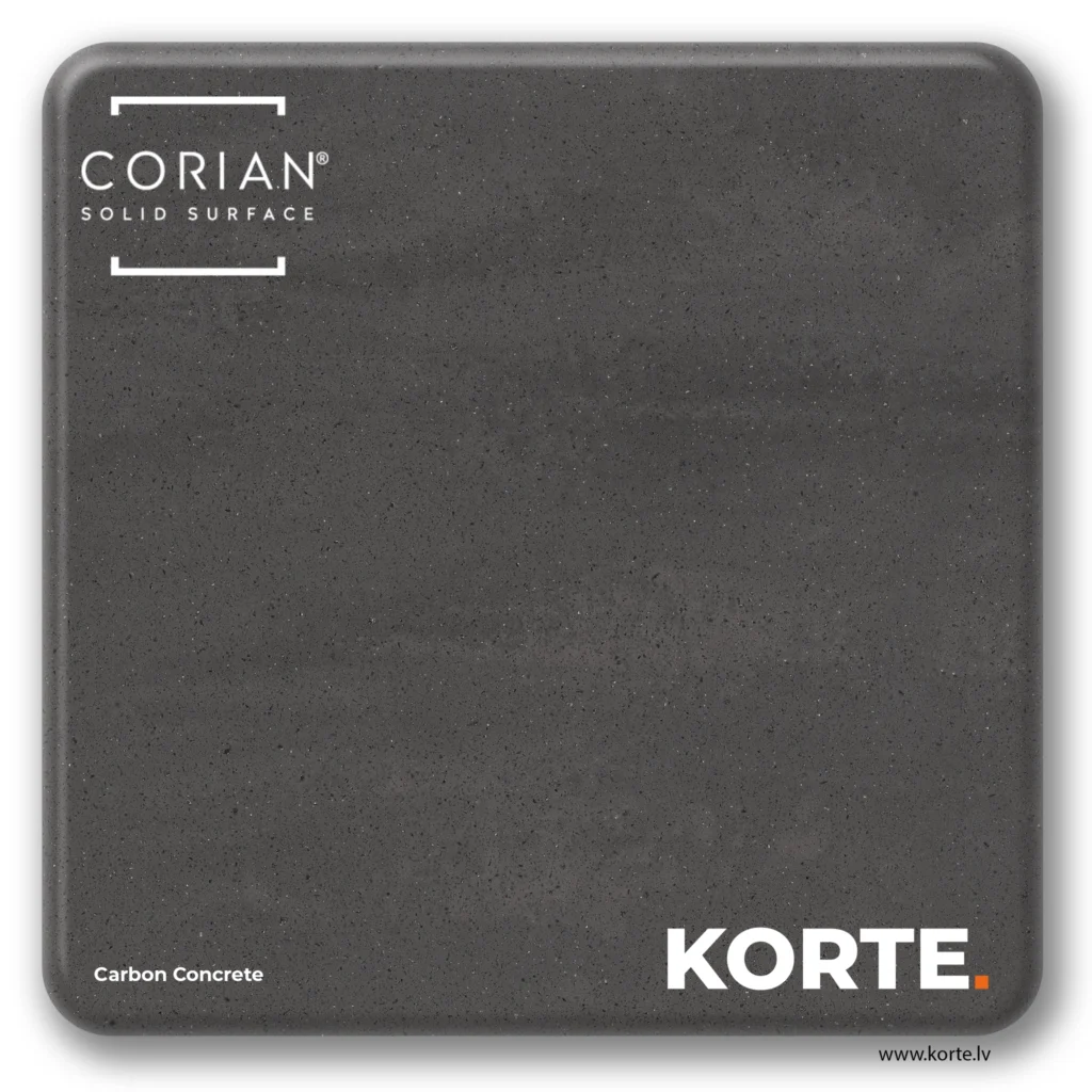 Corian sample Carbon Concrete