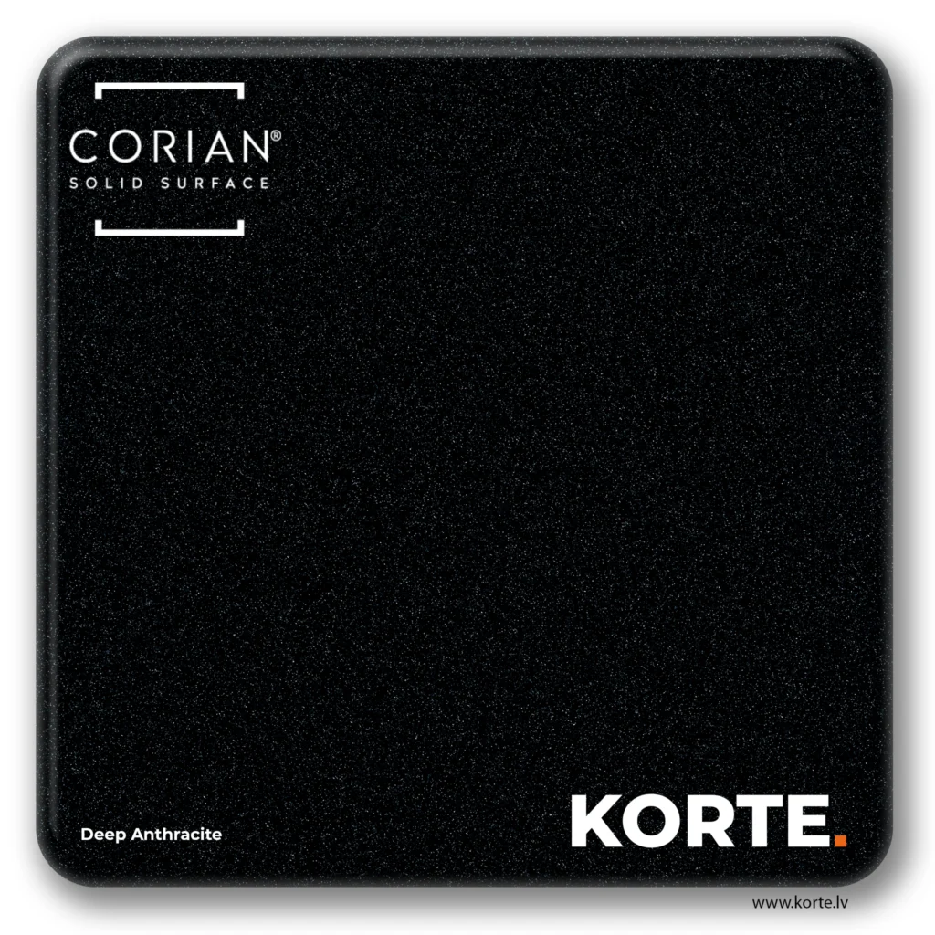 Corian sample Deep Anthracite