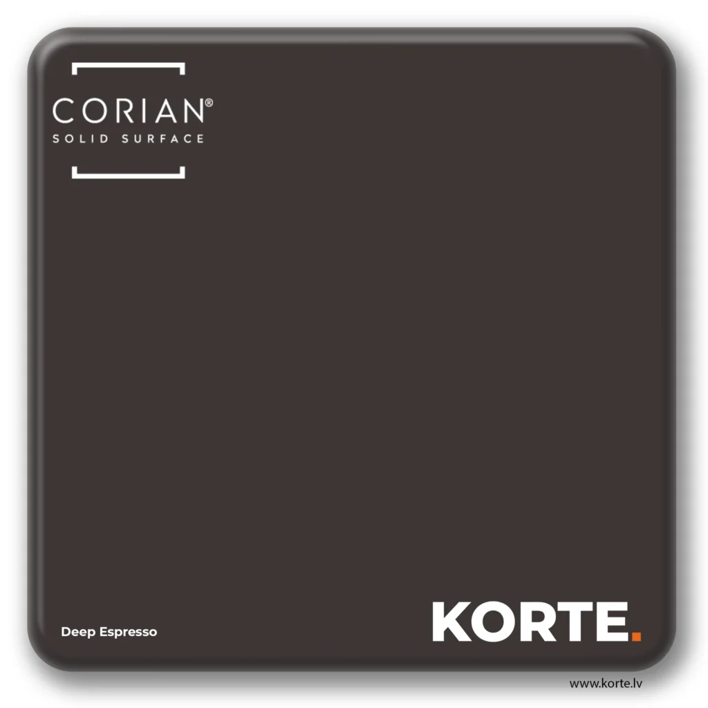 Corian sample Deep Espresso