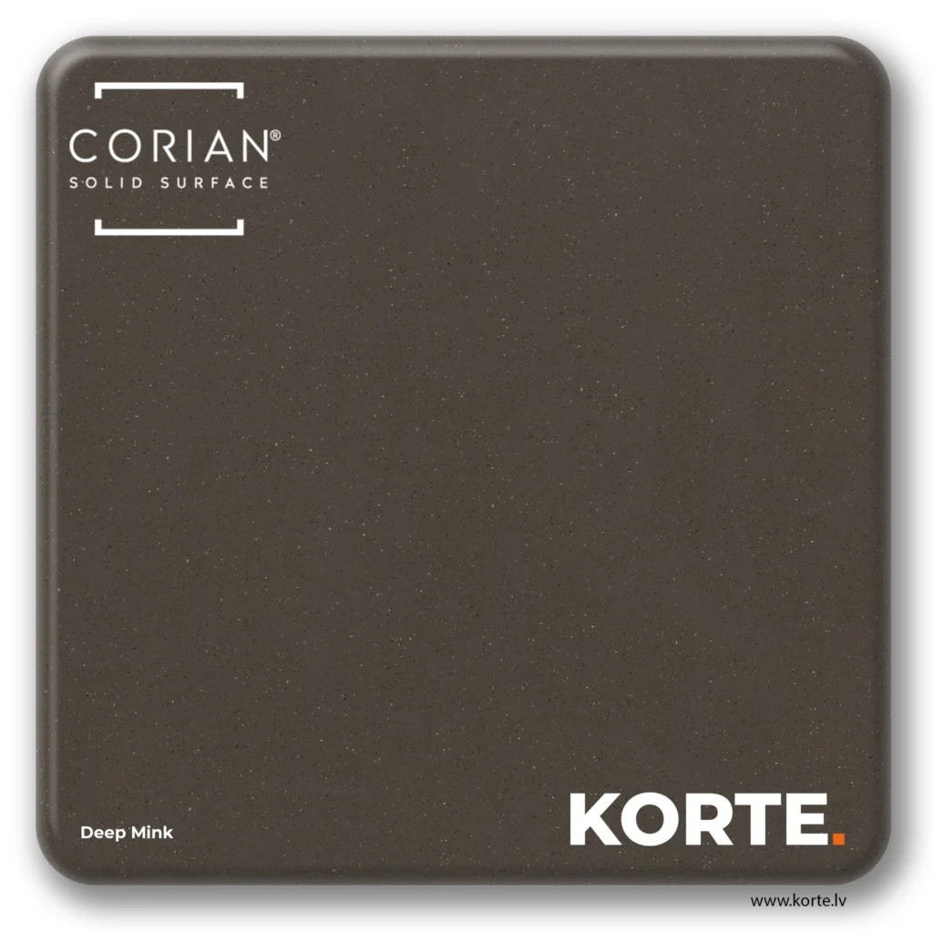 Corian sample Deep Mink