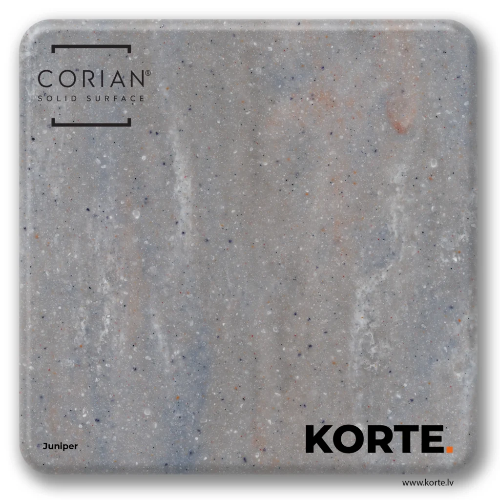 Corian sample Juniper