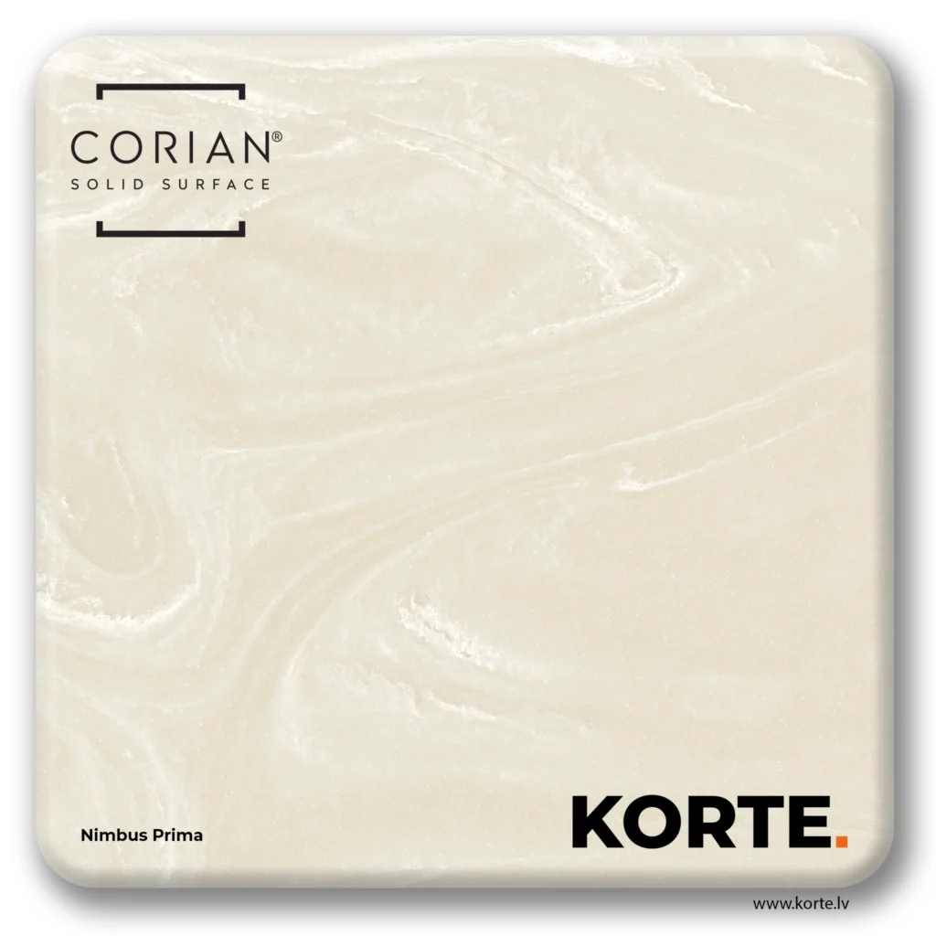 Corian sample Nimbus Prima