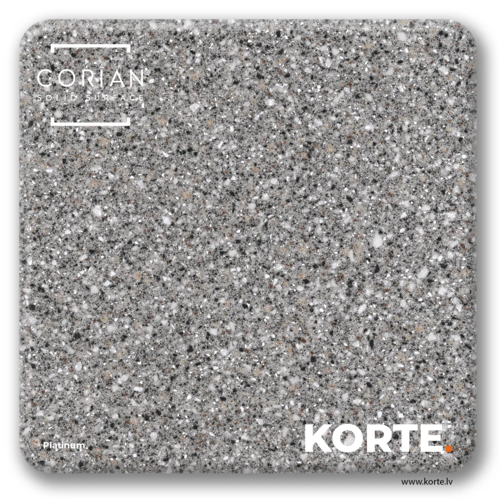 Corian sample Platinum