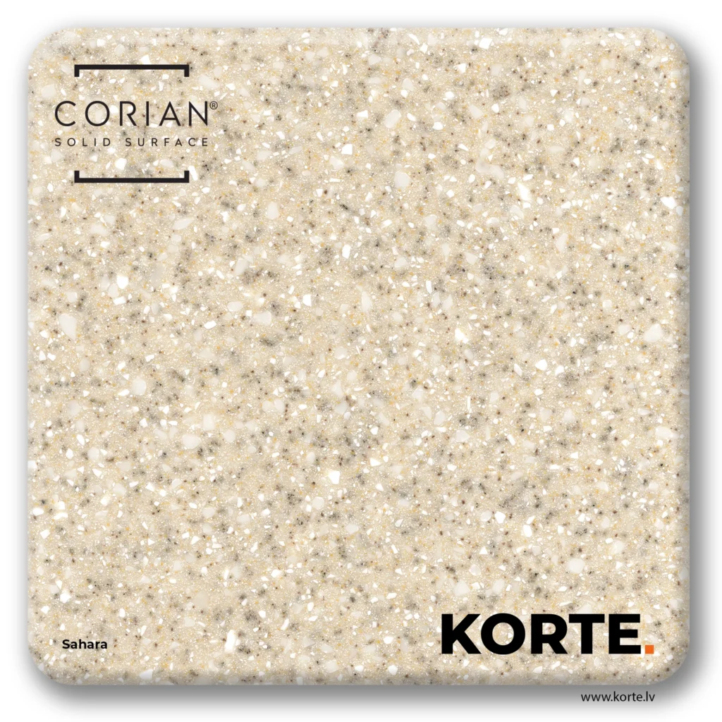 Corian sample Sahara