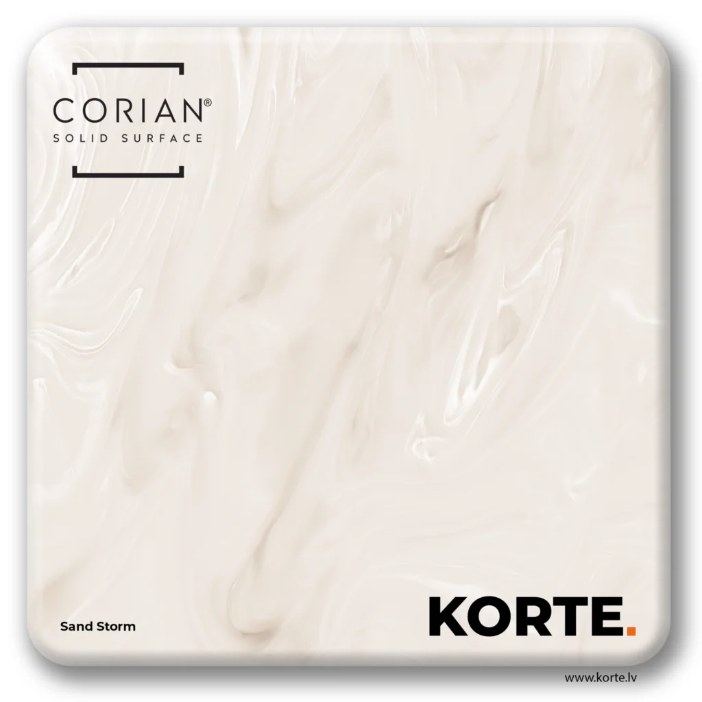 Corian sample Sand Storm