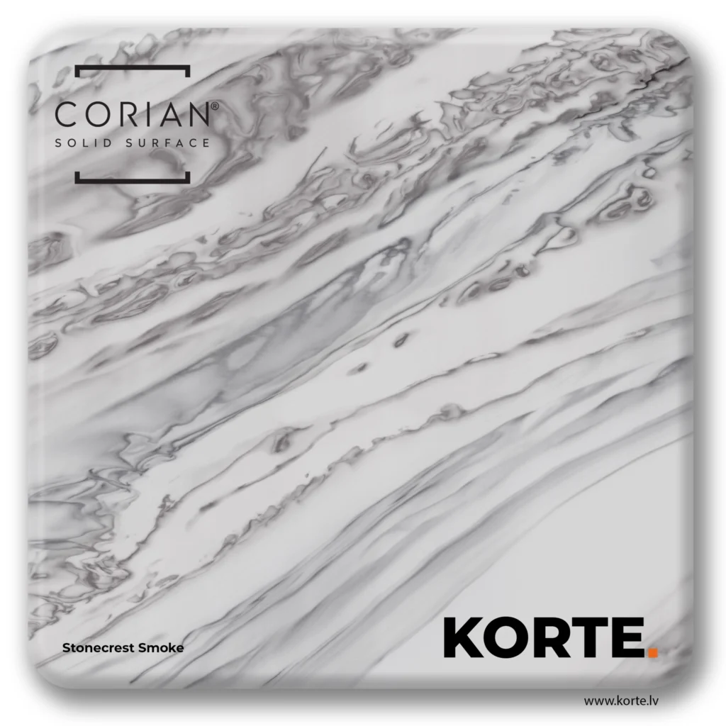 Corian sample Stonecrest Smoke