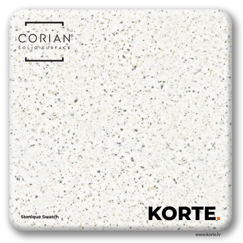 Corian sample Stonique Swatch