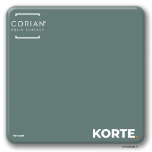 Corian sample Verdant
