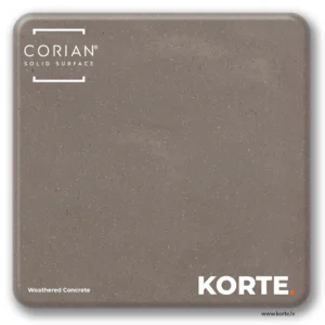Corian sample Weathered Concrete