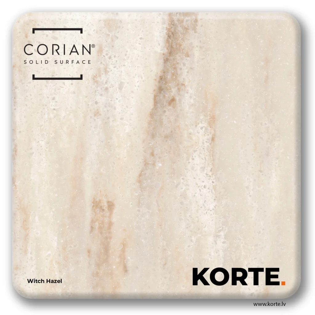 Corian sample Witch Hazel